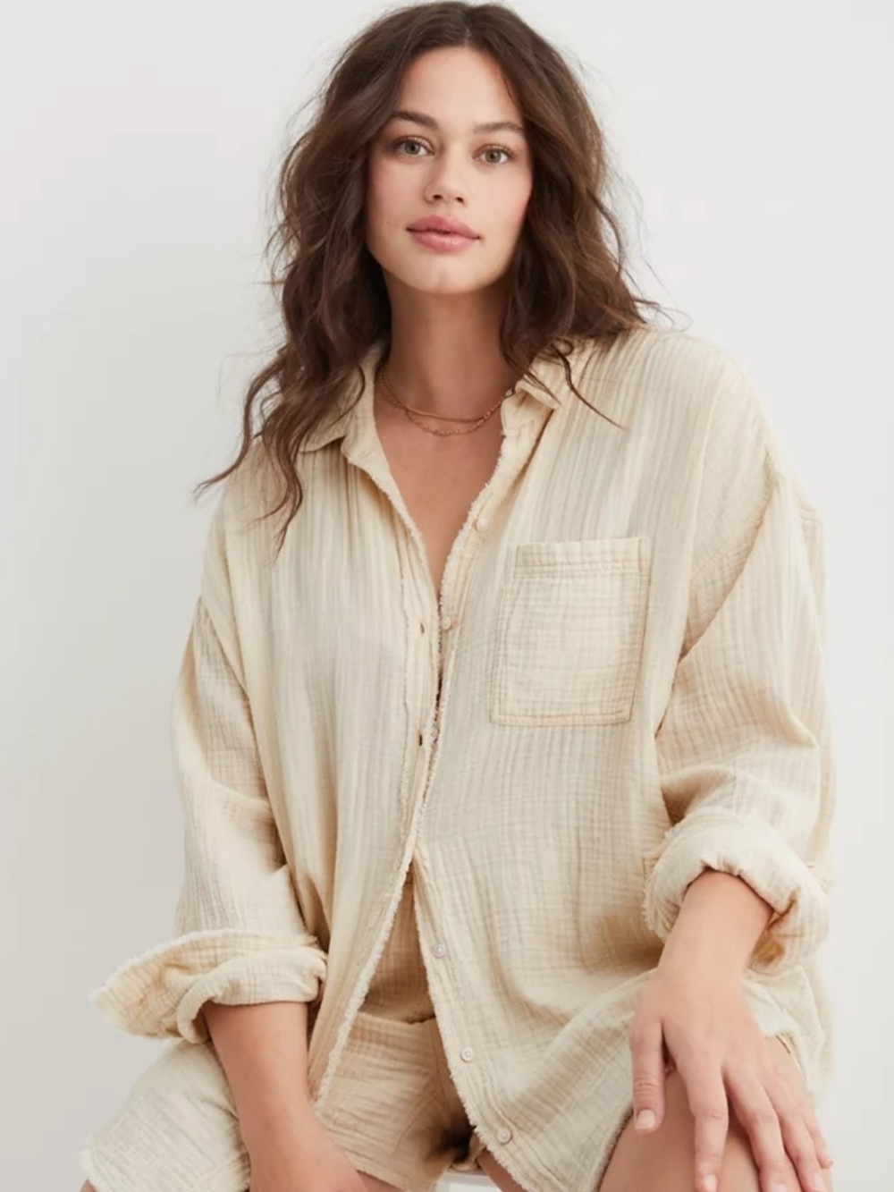 Aerie Gauzy Cover Up